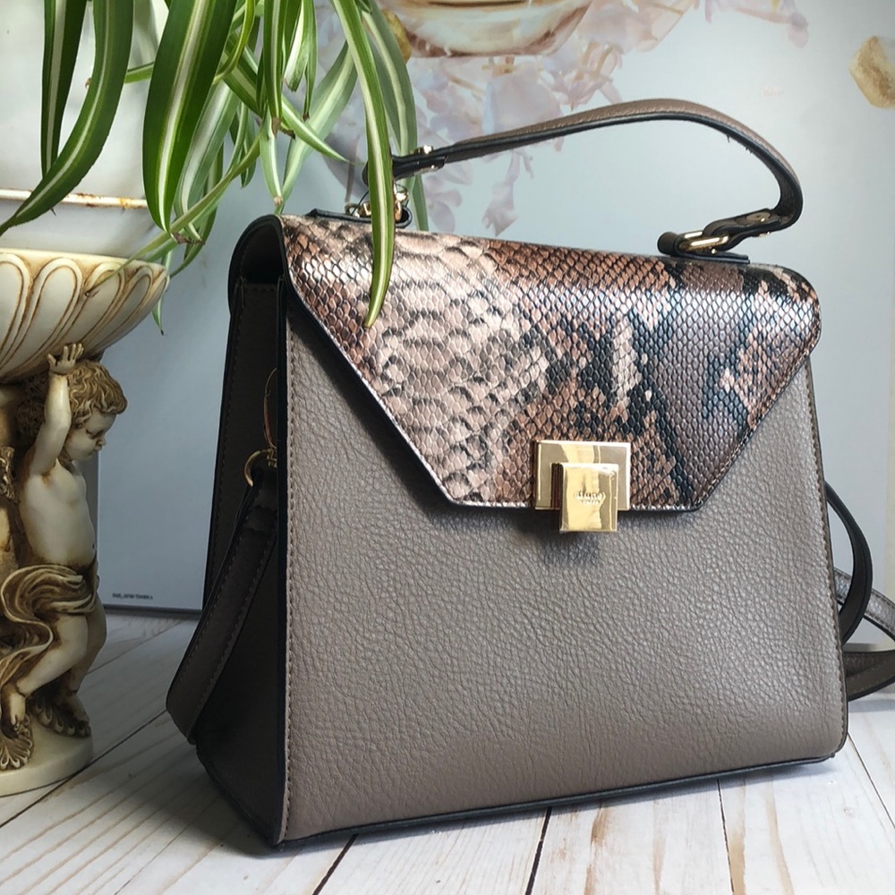 👛 NWT Dune London Snake Print Bag